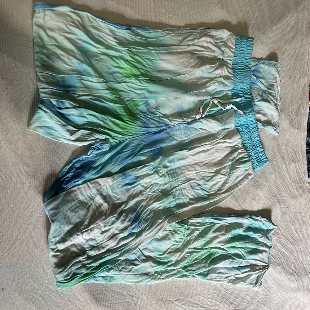 Little Sleepies Aqua Lounge Pants